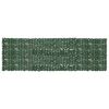 vidaXL Paravento da Balcone con Foglie Verde Scuro 500x150 cm