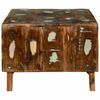 vidaXL Tavolino da salotto 90 x 50 x 35 cm Legno Recuperato Massello