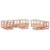 vidaXL Set Salotto da Giardino 10 pz in Legno Massello di Douglas