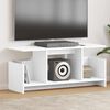 vidaXL Supporto TV Bianco 102 x 35 x 45 cm Legno multistrato