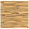 vidaXL Piano del Tavolo Rettangolare 40 x 40 x 3,5 cm Quadrato Bianco
