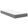 vidaXL Materasso da Letto Grigio chiaro 80 x 200 cm Tessuto