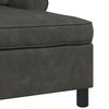 vidaXL Chaise Lounge con cuscino Nero 91 x 157 x 91 cm Pelle Sintetica