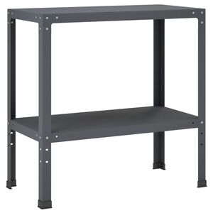 vidaXL Tavolo da rinvaso 100 x 40 x 80 cm Acciaio verniciato a polvere
