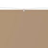 vidaXL Paravento Verticale Tortora 180x1200 cm in Tessuto Oxford