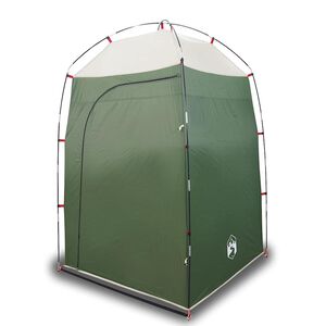 vidaXL Tenda da Doccia Verde Impermeabile
