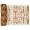 vidaXL Recinzione per Giardino Carbonizzato 600 x 80 cm Giunco