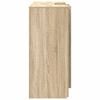 vidaXL Banco Reception Rovere Sonoma 155x50x103,5 cm Legno Multistrato