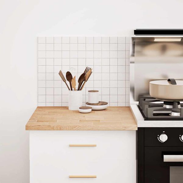 vidaXL Piano di Lavoro Cucina 60x63,5x2,7 cm Legno Massello Rovere