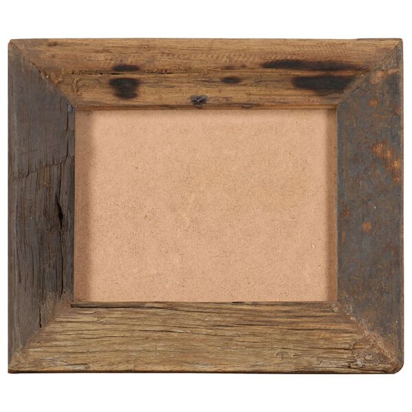 vidaXL Cornici Foto 2 pz 25x30 cm Legno Massello di Recupero e Vetro