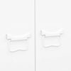 vidaXL Armadio Bianco Industriale 90x50x180 cm in Metallo