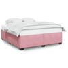 vidaXL Giroletto Rosa 200x200 cm in Velluto
