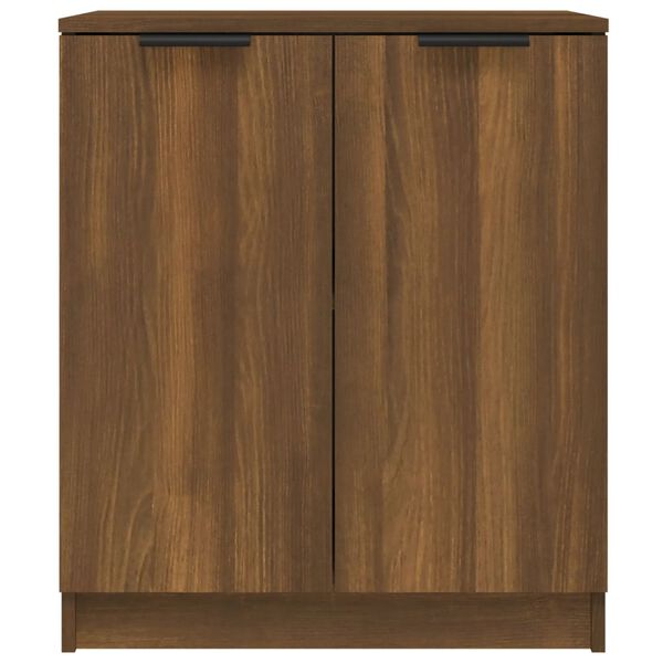 vidaXL Credenza Rovere Marrone 60x30x70 cm in Legno tecnico
