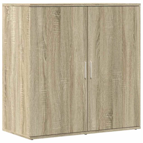 vidaXL Credenze 2 pz Rovere Sonoma 79x38x80 cm in Legno Multistrato