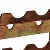 vidaXL Portabottiglie 100 x 45 x 33 cm Legno massello riciclato