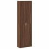 vidaXL Guardaroba Rovere Marrone 55 x 25 x 189 cm Legno ingegnerizzato