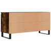 vidaXL Mobile Porta TV Rovere Fumo 104x35x50 cm in Legno Multistrato