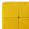 vidaXL Poltrona Relax 65x79x87 cm Giallo Senape in Velluto