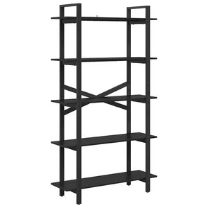 vidaXL Libreria 5 livelli 100 x 33,5 x 178 cm Legno ingegnerizzato