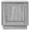 vidaXL Armadio da Notte Grigio 44 x 34,5 x 45 cm Legno multistrato