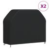 vidaXL Coperture per Barbecue 2 pz 147x61x112 cm 420D Tessuto Oxford