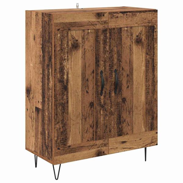 vidaXL Credenza Legno vecchio 69,5 x 34 x 90 cm
