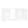 vidaXL Supporto per Acquario 121x41x58 cm in Legno Multistrato Bianco