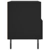 vidaXL Comodini 2 pz Neri 40x35x47,5 cm in Legno Multistrato