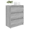 vidaXL Credenza Grigio Sonoma 60x35x76 cm in Legno Multistrato