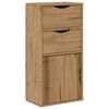 vidaXL Armadietto Laterale con Cassetti ODDA 40x24x79 cm Legno di Pino