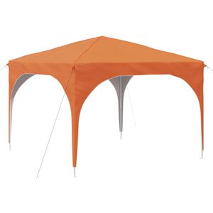 vidaXL Tenda per feste a pop-up 290 x 290 x 245 cm Arancione
