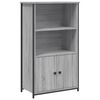 vidaXL Credenza Grigio Sonoma 62x32x103,5 cm in Legno Multistrato