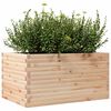 vidaXL Fioriera da Giardino 90x60x45,5 cm in Legno Massello di Pino