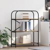 vidaXL Libreria Rovere artigianale 80 x 30 x 109 cm Legno multistrato