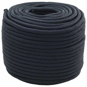 vidaXL Corda da Barca 0.6 mm 500 m Blu Reale Poliestere