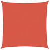 vidaXL Vela Parasole 160 g/m&sup2; Terracotta 4x4 m in HDPE