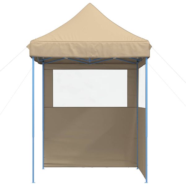 vidaXL Tenda Party Beige 200 x 200 x 306 cm Tessuto Oxford