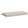 vidaXL Cuscino per panchina SOEST 100% Poliestere Bianco