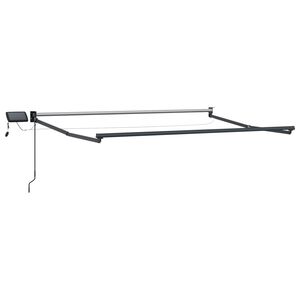 vidaXL Struttura della tenda elettrica retrattile Antracite 2,5 x 2 m