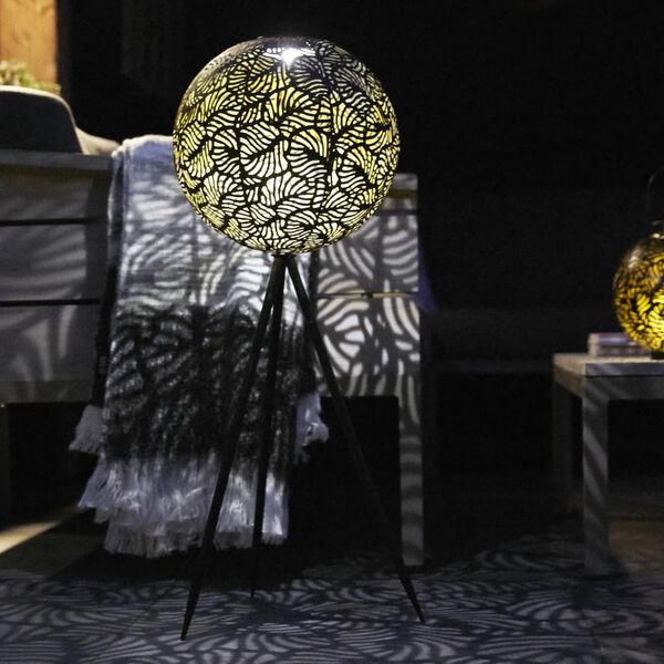 Luxform Lampada Solare da Giardino a LED con Treppiede Samba