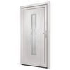 vidaXL Porta Ingresso Bianca 98x190 cm in PVC