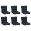 vidaXL Cuscini per Sedia Alta in 6 Pezzi VIANEN 6 pz 100% Poliestere