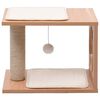 vidaXL Albero per Gatti Piccolo con Tappeto Tiragraffi in Sisal 30 cm