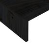 vidaXL Supporto per Monitor Nero 110x23,5x9 cm Legno Multistrato