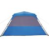vidaXL Tenda Campeggio 6 Persone Blu Rilascio Rapido Impermeabile
