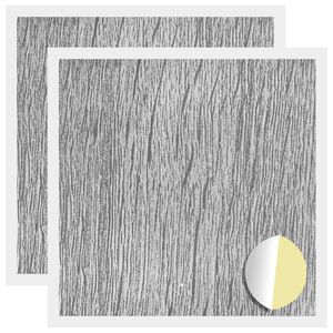 vidaXL Copertura Vite Adesiva 2 pz Grigio Sonoma &Oslash; 20 x 0,5 mm
