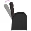 vidaXL Sedie Reclinabili da Giardino con Cuscini 2pz Nero Polyrattan