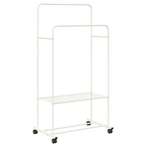 vidaXL Stendibiancheria Bianco 80 x 53 x 156 cm