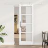 vidaXL Porta scorrevole Bianco 73,5 x 211 cm