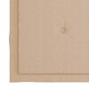 vidaXL Sedie da Giardino con Cuscini Beige 6pz Legno Massello di Teak